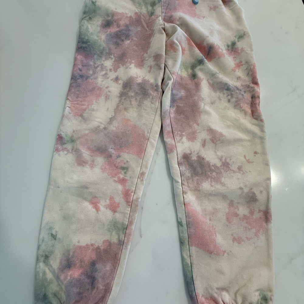 Noli Tie-Dye Joggers - Pink, Green, Cream